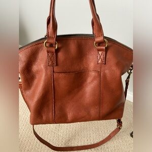 American Leather Co Carrie satchel